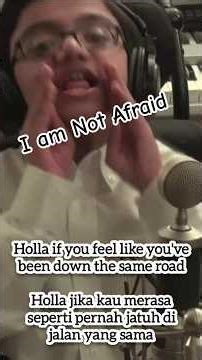 I am Not Afraid Eminem Cover | sub Indo. #song #fyp #music #eminem #rap #translate #musik