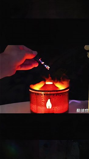 Do you want to have a small volcano? #fyp #humidifier #healing #soundofrain #aroma #aromatherapy