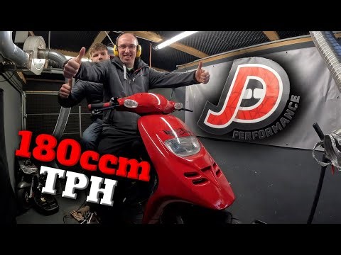 Porten, Abstimmen und Knallgas bei JD_Performance! 180ccm Maxi TPH auf dem Prüfstand | ‪@LuisBrygala‬