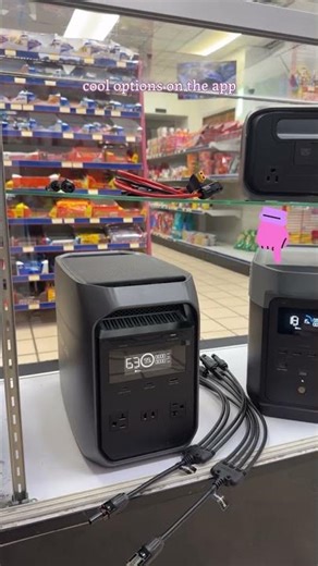 ECOFLOW DELTA 3 Classic, LiFePO4 Battery, Solar Generator, Fast Charging, Portable Power Station for