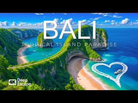 Bali 4K 🌿 Discover Paradise Beaches and Tropical Island Beauty With Deep House Chill Music🎵
