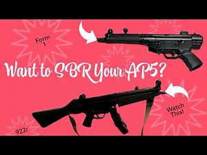 Century Arms AP5 Pistol to SBR Everything YOU NEED TO KNOW!