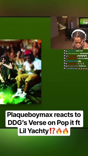 Plaqueboymax reacts to DDG’s Verse on Pop it ft Lil Yachty⁉️🔥🔥@D@DDGMusicChannelddgmusic #hitathon