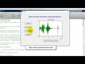 Speech Emotion Recognition System using Matlab