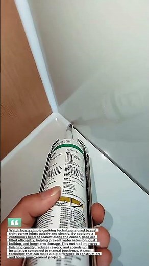 This Caulking Trick Saves Hours!