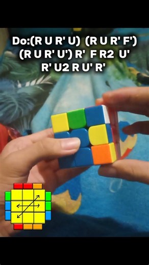 NA perm Tutorial #rubikscube #algorithm #blowup #viral #fyp #blowthisaccountup