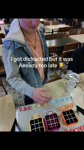 I got distracted but it was already over… For him.