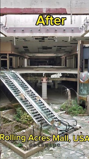 Abandoned Place Then VS Now 🤯#shorts