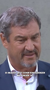 Wir müssen die richtigen Konsequenzen aus Solingen ziehen: Es braucht dringend Abschiebungen auch nach Syrien und Afghanistan und Straftäter müssen sofort in Arrest. Für unsere Sicherheit braucht die Polizei mehr Befugnisse für Kontrollen. | Markus Söder