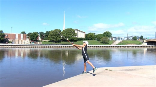 Fishing derby brings free fun to Riverfest’s final day