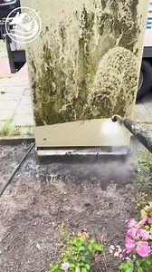 Power washing and full yard clean-up — pure satisfaction! #reels #clean #cleaning #cleanup #viral | Hacker Clean Up