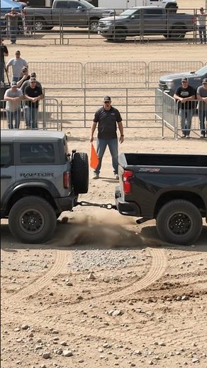 Ford Bronco Raptor vs Silverado ZR2 — INSANE Tug of War! 🔥