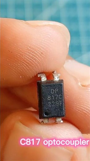 💡 DIY LED Flasher Circuit Using C817 Optocoupler #electronic #led #flasher #experiment #shorts