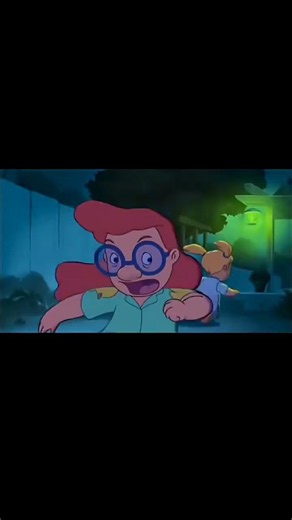 Mertle and Three Hula Girls Screaming by Death Bear #regularshow #stitch