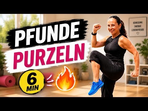 PFUNDE PURZELN! 🔥 6 Minuten Stoffwechsel-Workout zum Mitmachen