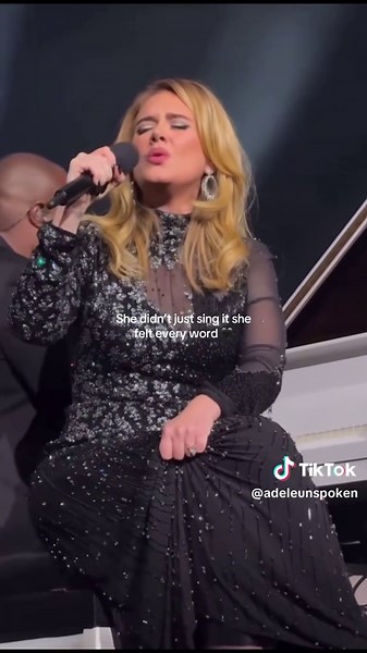Adele's Iconic Performance: Emotions in Every Note