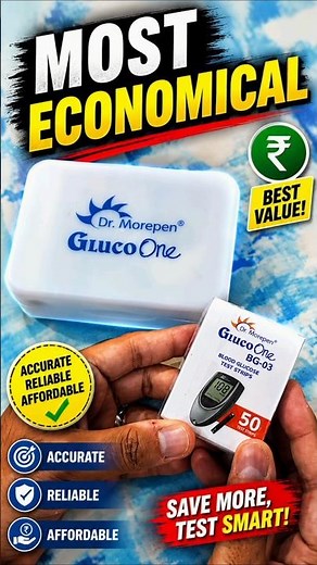 India's Most Economical Glucose Test Strips? | Dr. Morepen Gluco One Review