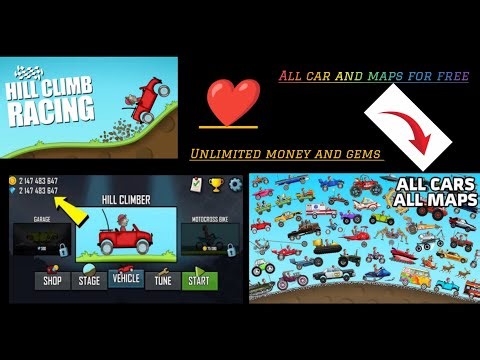 Unlimited Money And Gems In Hill Climb Racing ‼️