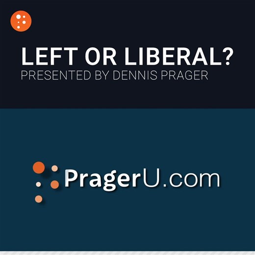 Are liberals and leftists the same? Not even close. Dennis Prager breaks down why classic liberal values—like free speech and capitalism—have more in common with conservatism than today’s radical left. | PragerU