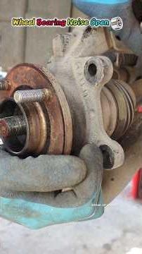 Wheel Bearing Noise Diagnosis and Inspection🙄