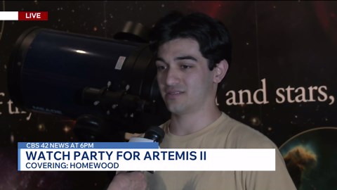 Samford University's Artemis II watch party hits close to home for grandson of Apollo 11 lunar lander engineer