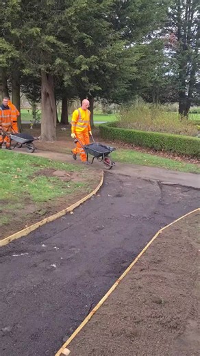 Laying Asphalt Pathways: A Step-by-Step Guide