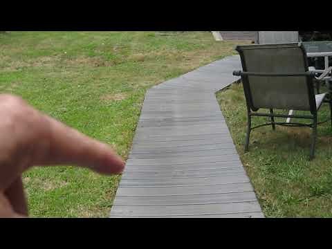 How to make a walkway with composite decking
