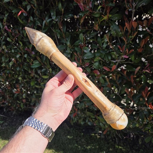 Magic Crystal Wand - California Redwood, Orange Calcite, Dogtooth Calcite - Etsy