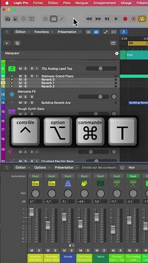 Tutoriel Logic Pro (Français) : la barre de commandes secondaire vous connaissez ?