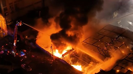 N.J. 5-alarm chemical factory fire ends with demolition of abandoned plant