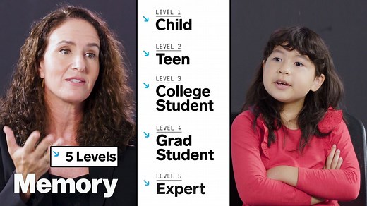 Neuroscientist Explains Memory in 5 Levels of Difficulty