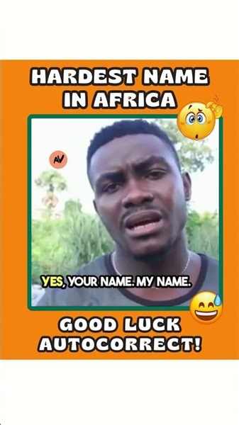 Hardest name in Africa? Meet Ovuvuevuevue enyetuenwuevue ugbemugbem osas