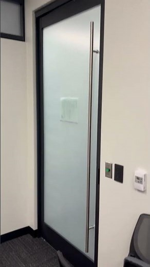 Window Film Installation: Frosted Film for Secure Space