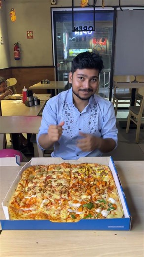 Domino's Launch New Big Cheese Burst Pizza 🍕 Get 50% Off DM Me #pizza #dominos #siliguri #food