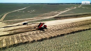 Жаңақала-Жаңақазан тас жолының құрылыс барысы