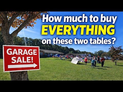 This Is Why You NEVER Skip a Garage Sale