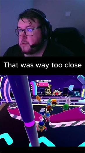 That was way too close #fallguys #gamingmoments #funnygaming #gamingclips #fypgaming