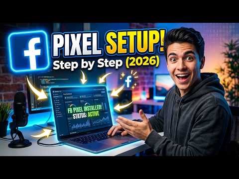 Facebook Pixel Setup 2026 | Complete Beginner Guide (Step by Step)