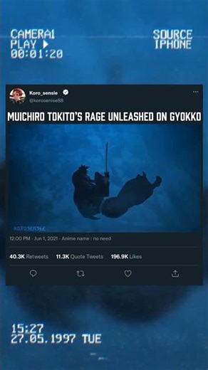 MUICHIRO TOKITO'S RAGE UNLEASHED ON GYOKKO