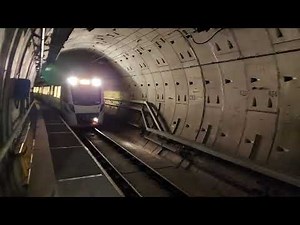 Transperth B series set 52/73 arriving in to Perth underground