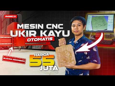Mesin Grafir dan Ukir Kayu Otomatis❗Talenan Kayu Jadi Lebih Kece💥