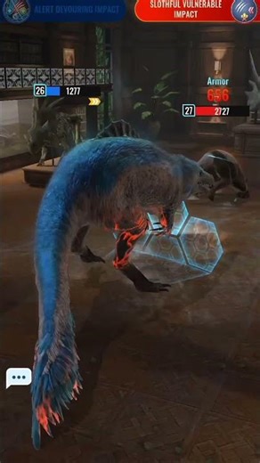 finally someone that use eremocanis in Lockwood library 😏-jurassic world alive