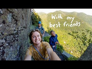 Climbing the biggest cliff in New York state