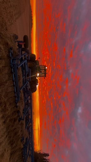 Capturing the Beauty of Sunset in Alberta through Farming Simulator 19