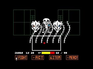 Unitale Gans戦(undertale fangame)