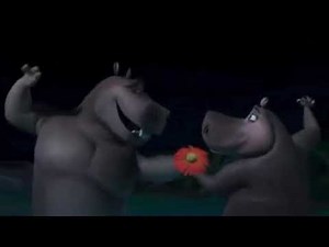Madagascar 2 - Gloria the Hippo’s PLUMPY DANCE w/ Moto-Moto