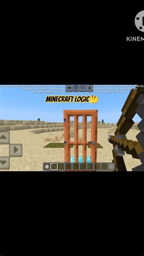 Minecraft logic 🤔 #minecraft #shorts