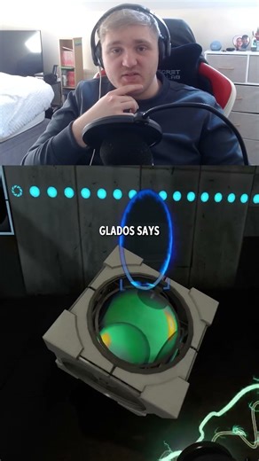 What does GlaDOS say in the fast explanation in Portal 2 #gaming #shorts #portal #valve #steam