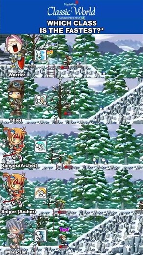 Which Class Is Fastest? | MapleStory Classic World