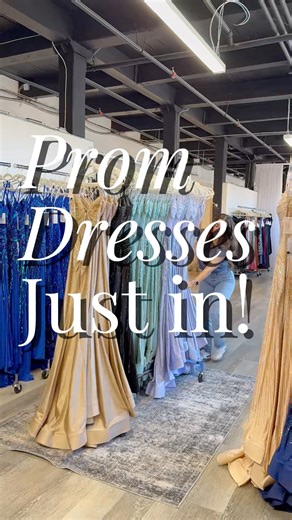 Getting ready for prom season!💖 New dresses arriving daily. Stay tuned! #prom #promdresses #promszn